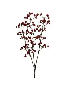 Gren m/røde bær 60cm