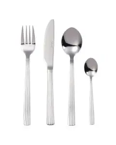 Aida Groovy Bestiksæt 16 Dele - Rustfrit Stål