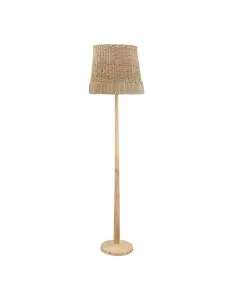 Gulvlampe Natur - Rattan