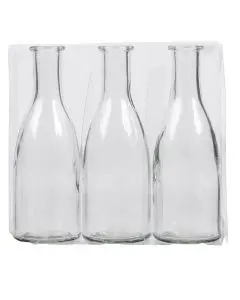 Vase glas 18cm - 3stk