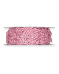 Jutebånd Rose Braid 10m - Pink