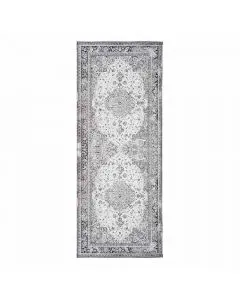 Havana Gulvtæppe 80x200cm - Sort/Hvid