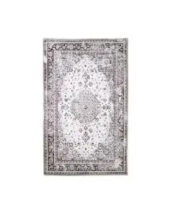 Havana Gulvtæppe 160x230cm - Sort/Hvid