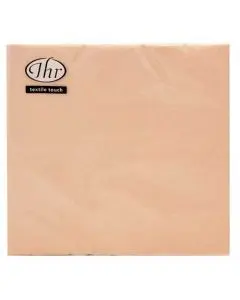 IHR tekstil serviet 40x40 cm unde/pudder - 12 stk