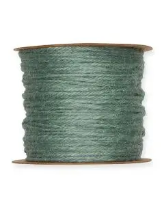 Jutesnor 50m - Opal grøn