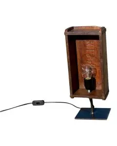 Murstensform genbrugstræ - Lampe