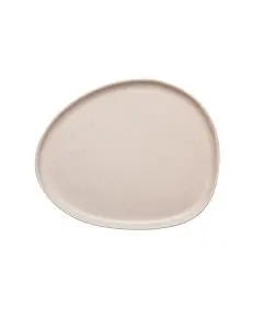 RAW Organic Frokosttallerken 24x21cm - Nordic Nude
