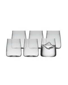 Lyngby Glas Krystal Zero Vandglas 42 cl 6 stk