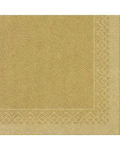 Mank Frokostserviet 3-lags 100stk - Guld