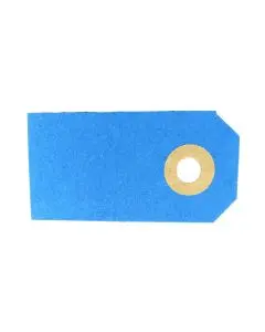 Manilla - 50 stk - Aquablå 6x3 cm