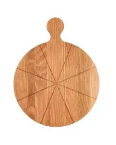 Morsø Foresta Pizzaskærebræt m. riller Eg