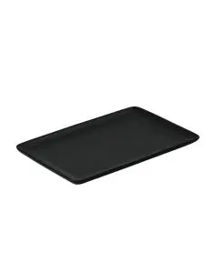 RAW Frokosttallerken 23,5x15cm - Titanium Black
