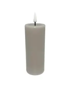 Deluxe LED Bloklys 5x12,5cm - Sand