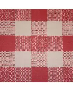 Papirdug 50m - Store tern Rød/hvid