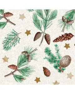 Mank Serviet 40x40cm 50stk - Pinea