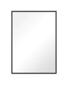 Spejl Sort Egetræ - 40x50cm