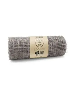 Sizonet jute bordløber 30cm x 5m - Grå/Taupe