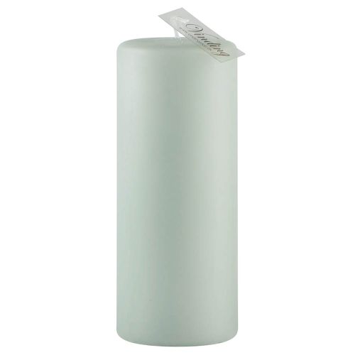 Bloklys 6x10cm - Støvet Lysegrøn