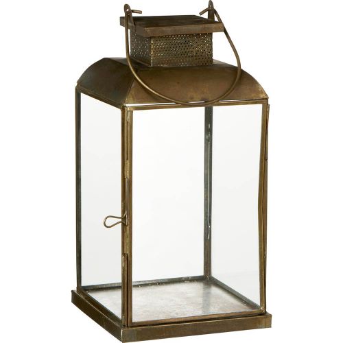 Lanterne David m/hulmønster i toppen