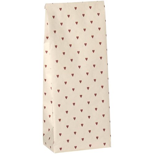 Klodsbundspose røde hjerter