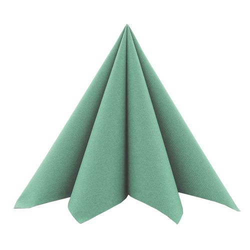 Mank Stofligende Middagsserviet 50stk - Eukalyptus