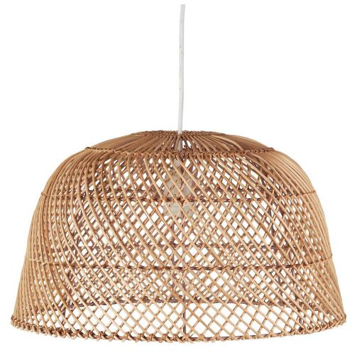 Hængelampe skråt bambus Savannah
