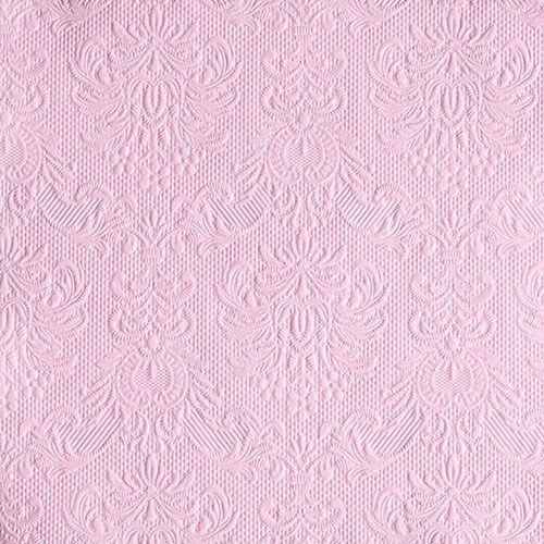Ambiente 3-lags 33x33 cm serviet - 15 stk elegance rose