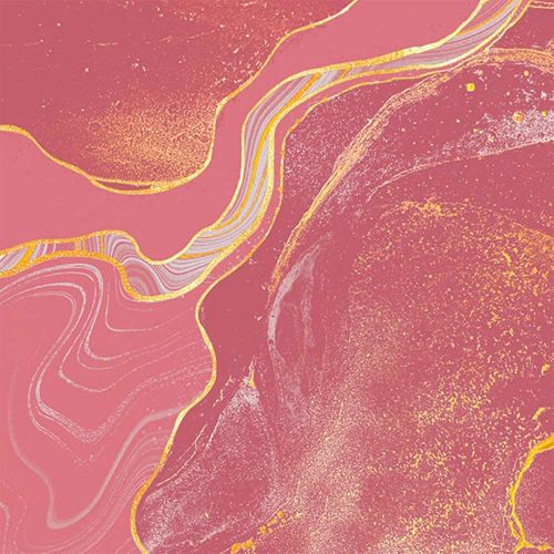 Ambiente Frokostserviet 3-lags 20stk - Marble Rose