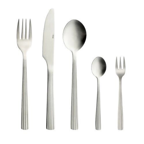 RAW Bestiksæt 60 dele - Mat Stål