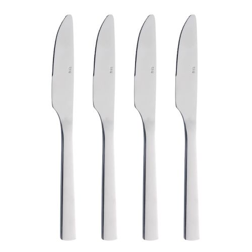 RAW Kniv 4stk - Blank Stål