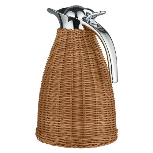 Termokande Polyrattan flet 1,5 Liter - Brun