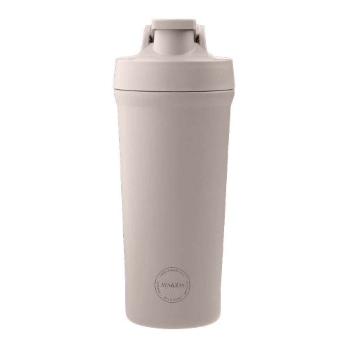 AYA&IDA Shaker Bottle 750ml - Cream Beige