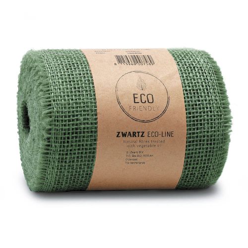 Decojute bordløber 15cm x 10m - Grøn