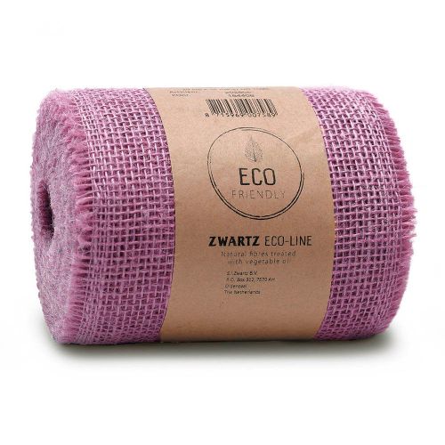 Decojute bordløber 15cm x 10m - Lavender Rosa