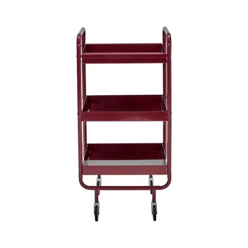 House Doctor HDRoll Trolley - Bordeaux