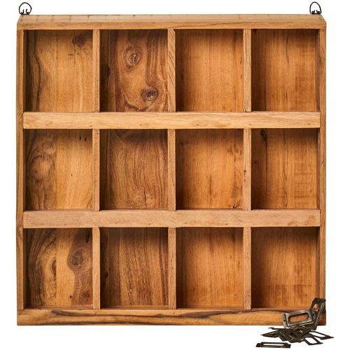 Postsorteringsreol m/12 rum m/forkant og 12 løse papirholdere UNIKA 