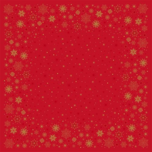 Dunicel Stikdug 84x84cm 20stk - Stargazing Red