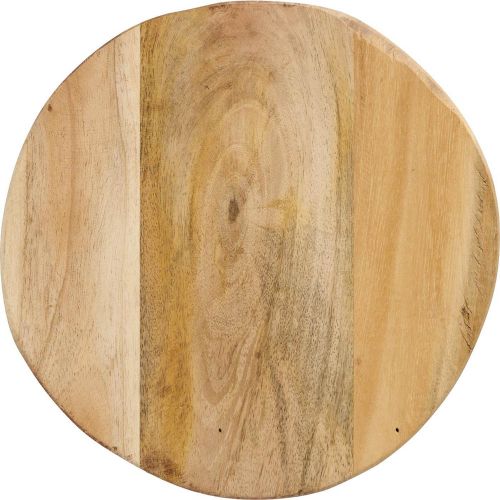 Dekobræt rund træ UNIKA - Lille
