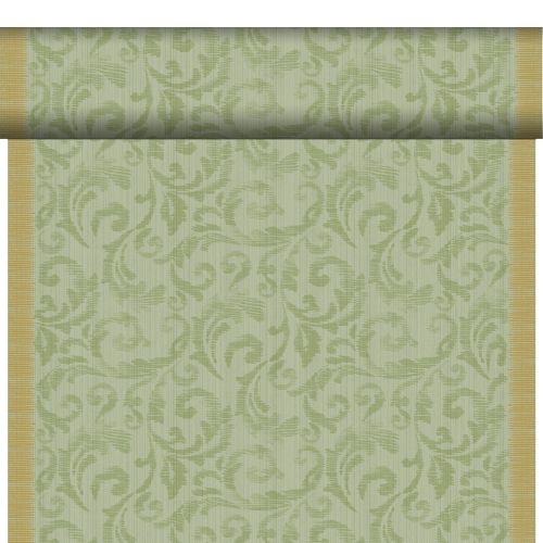 Dunicel Bordløber 40cm x 24m - Rich Damast Pistachio