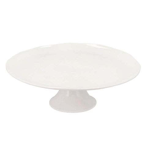 Blomsterbergs Kagefad 30x10cm Hvid