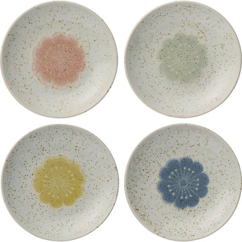 Blomsterskål m/blomst i midten - Assorterede