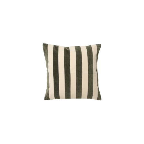 Nordal ALHENA pudebetræk Aflang - Hvid/Grøn- 48x48cm