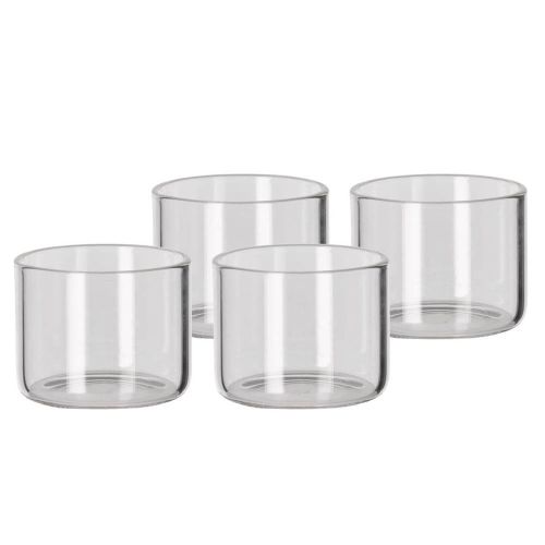 Blomsterbergs Dessertglas Ø8cm 4stk - Klar