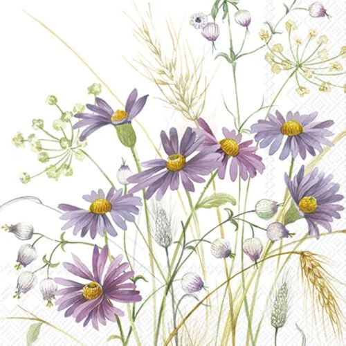 IHR Frokostserviet 3-lags 20stk - Lilac Aster