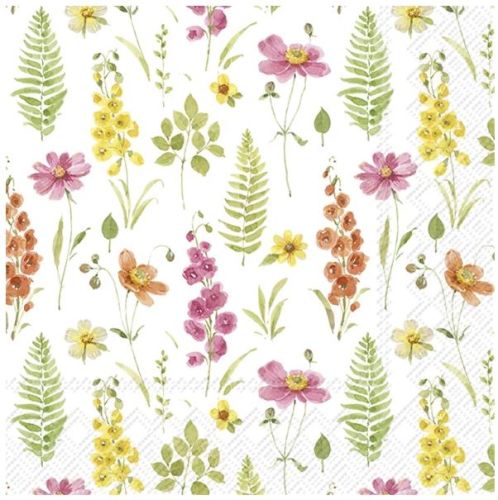 Ihr Frokostserviet 3-lags 20stk - Hop Into Flowers