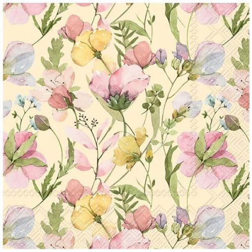 Ihr Frokostserviet 3-lags 20stk - Naima Cream