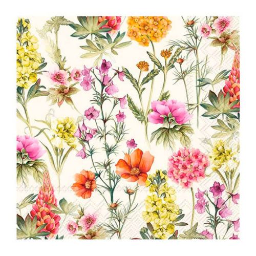 Ihr Frokostserviet 3-lags 20stk - Marabella Cream