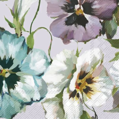 IHR Frokostserviet 3-lags 20stk -  Martha Light Lilac