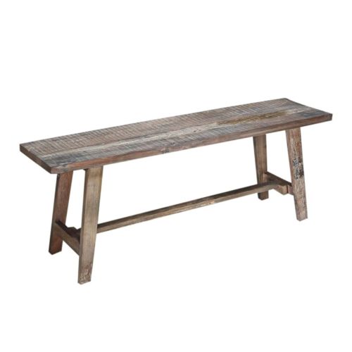 Sjælsø Elegant bænk af Genbrugstræ
