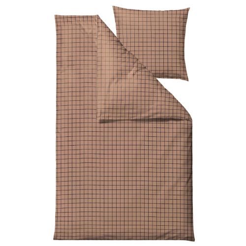 Södahl Vista Sengetøj 140x200cm - Warm Taupe